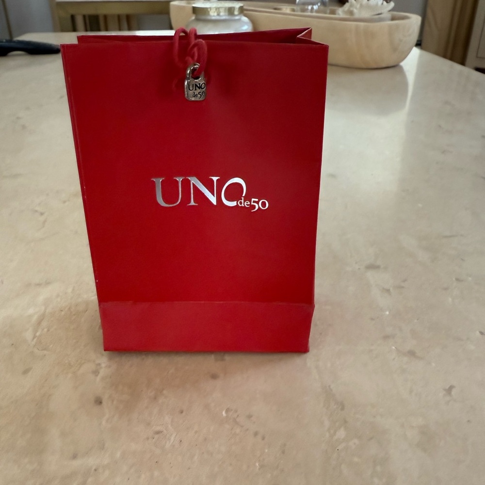 Uno de 50 jewelry gift bag
